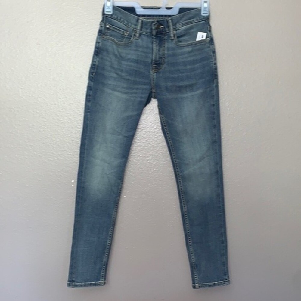 Old Navy Super Skinny Build-In Flex Jeans for Men Medium Wash